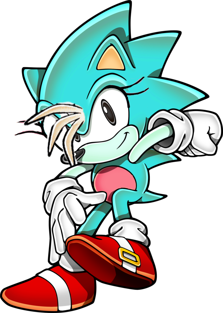 Liza The Hedgehog By Kaua16gamer - Modern And Classic Sonic Fusion (755x1058)