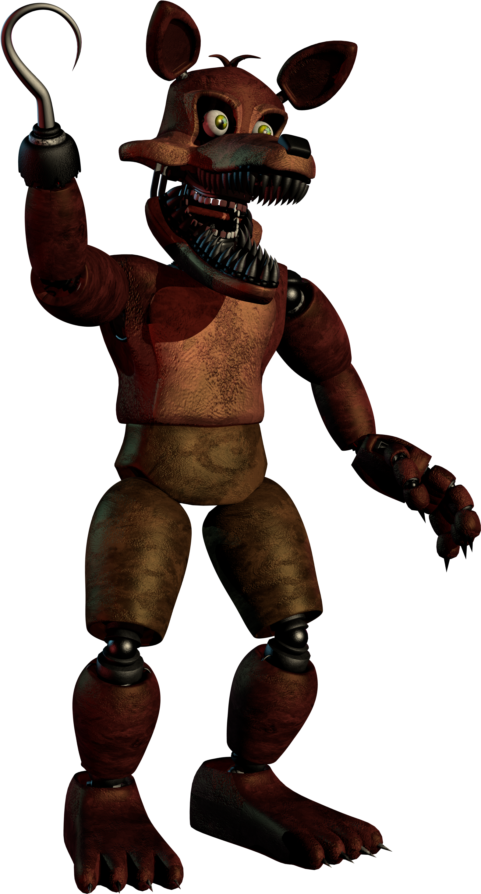 Modelout Of Order - Foxy Fnaf 1 (3000x3000)