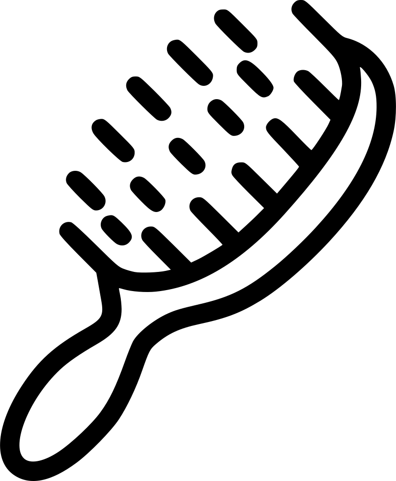 Hair Brush Comments - Hair Brush Svg (806x980)