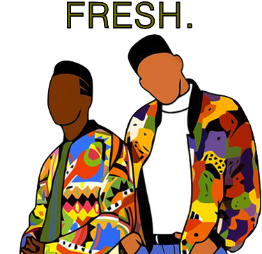Tumblr Mi36wzecgp1s3ril0o1 - Fresh Prince Of Bel Air Art (476x440)