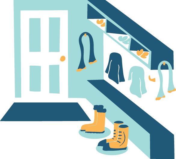 6) Wet Shoes Stuff Them With Newspaper To Help Absorb - Clothing (585x528)