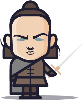 Loogmoji Of Arya Stark - Arya Stark (500x500)