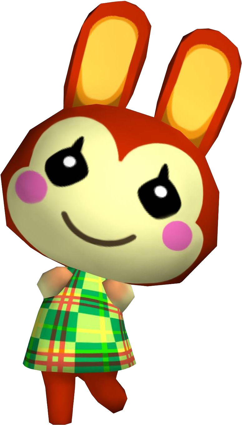 Album Cover Clipart Animal Crossing - Animal Crossing Pocket Camp Bunnie (790x1363)