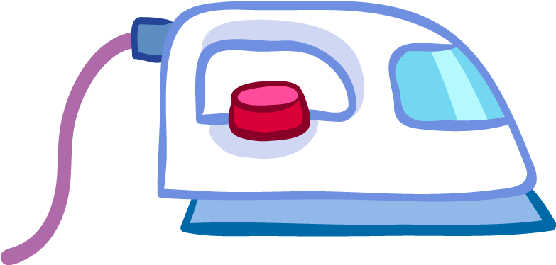 Clothes Iron Cartoon Clip Art - Clothes Iron (1008x636)