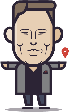 Loogmoji Of Elon Musk - Elon Musk (500x500)