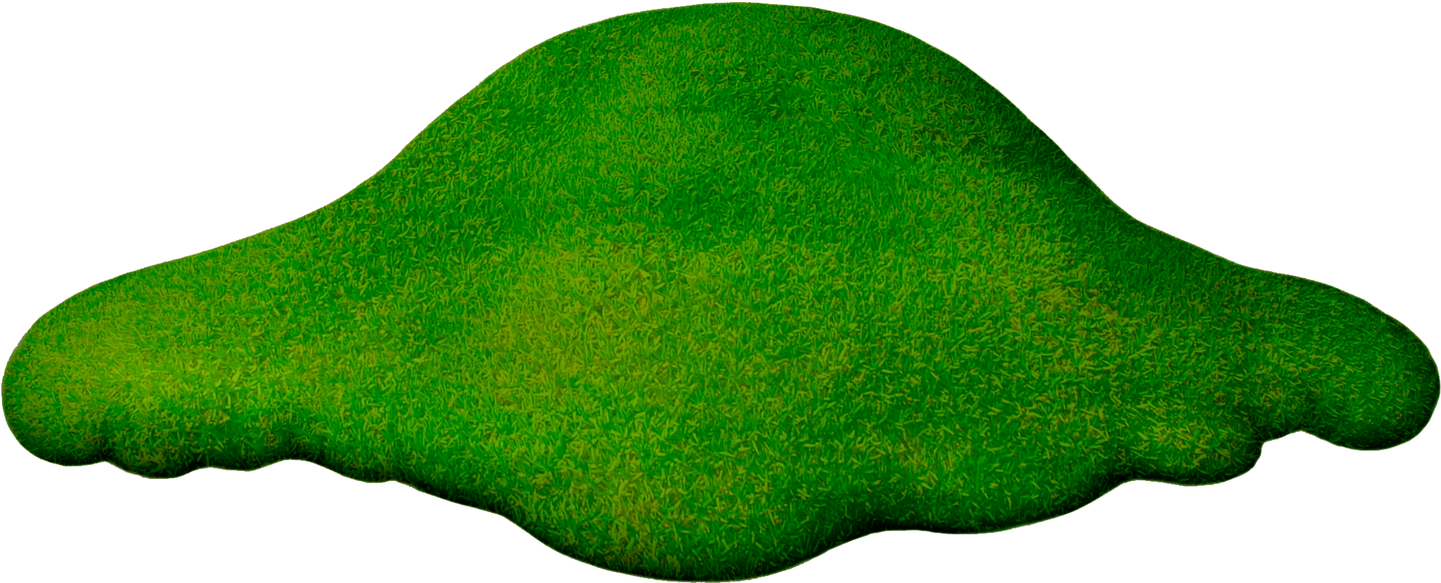 Green Hill Background Cartoon Clipart - Clip Art (2159x900)