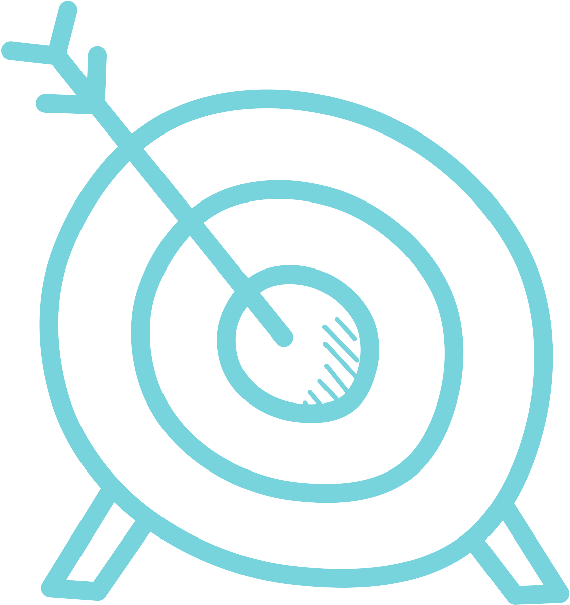 Target Archery Bow And Arrow Clip Art - Target Archery Bow And Arrow Clip Art (1200x1200)