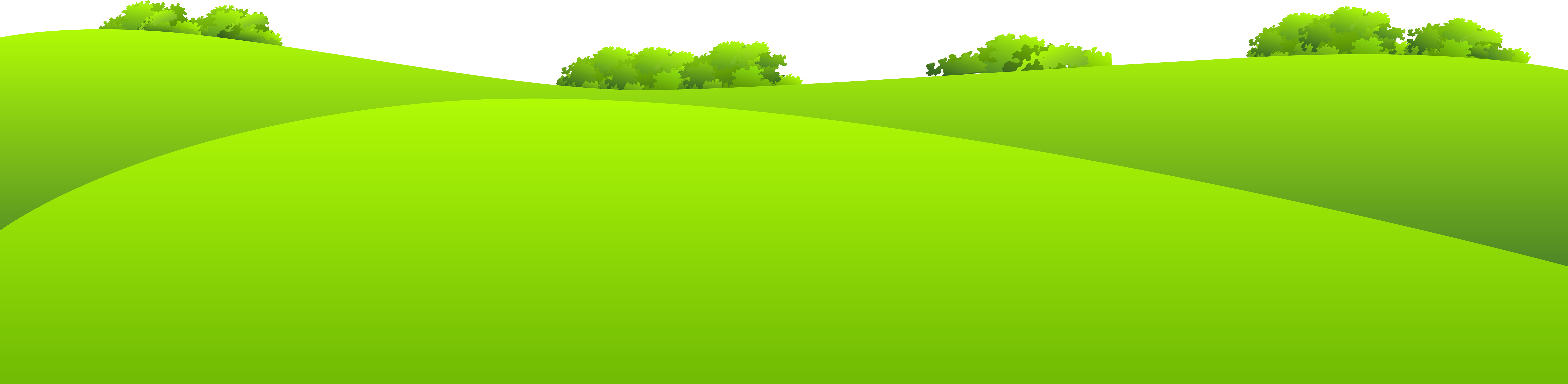 Hill Clipart Sky - Meadow Clipart (8000x2082)