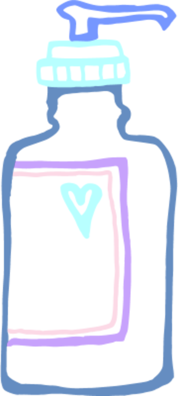 Creative Soap Pictures Clip Art Medium Size - Lotion Bottle Clip Art (600x1333)