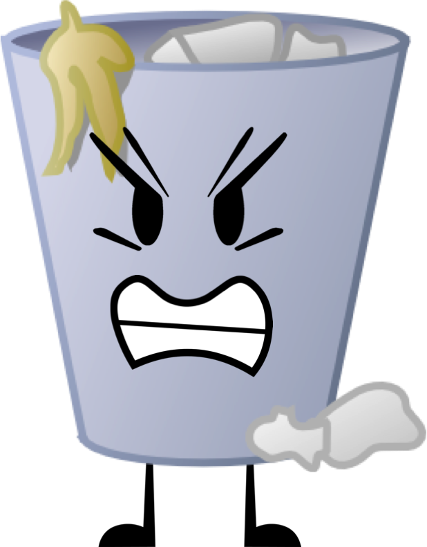 Trash Can Pose - Random Object Battle Royal Trash Can (618x790)