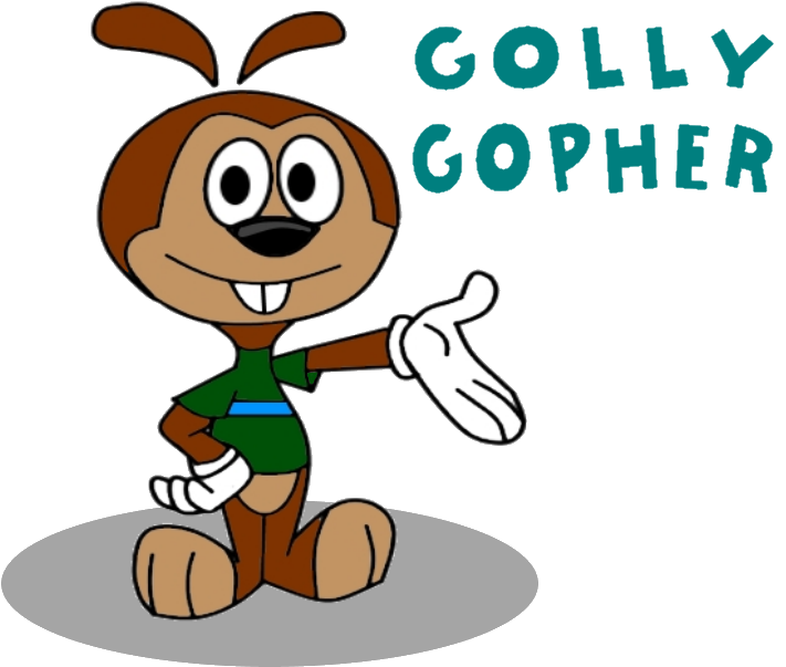 The Golly Gopher Show - Cartoon (800x678)
