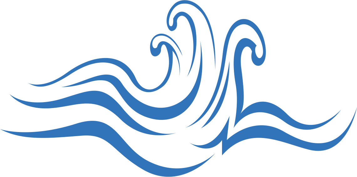 Blue Wave Clip Art - Blue Wave Clip Art (1140x567)
