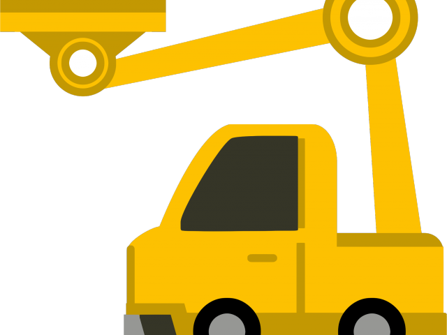 Crane Clipart Lorry Crane - Portable Network Graphics (640x480)
