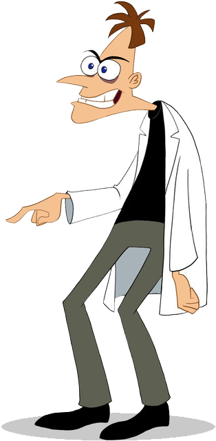 Clipart Info - Phineas And Ferb Characters (344x669)