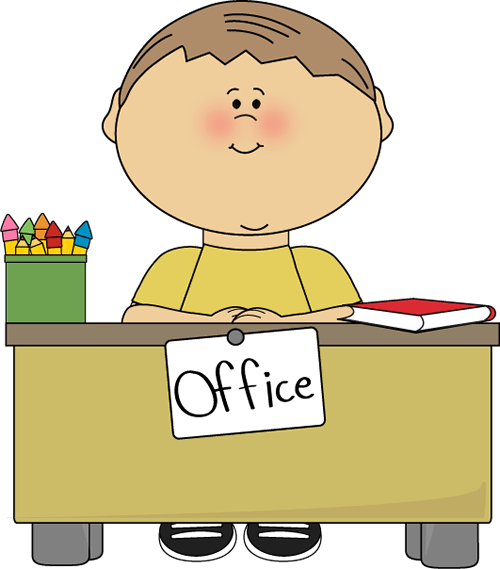 Office Opening Hours - School Office Clipart (500x569)