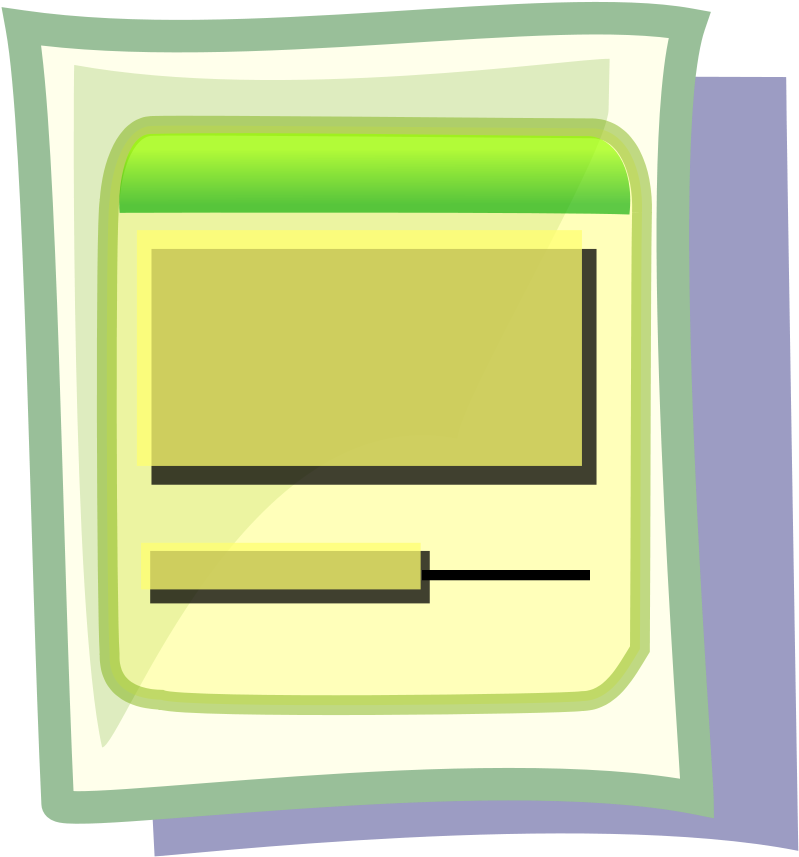 Mime Install Clipart, Vector Clip Art Online, Royalty - Green (900x900)