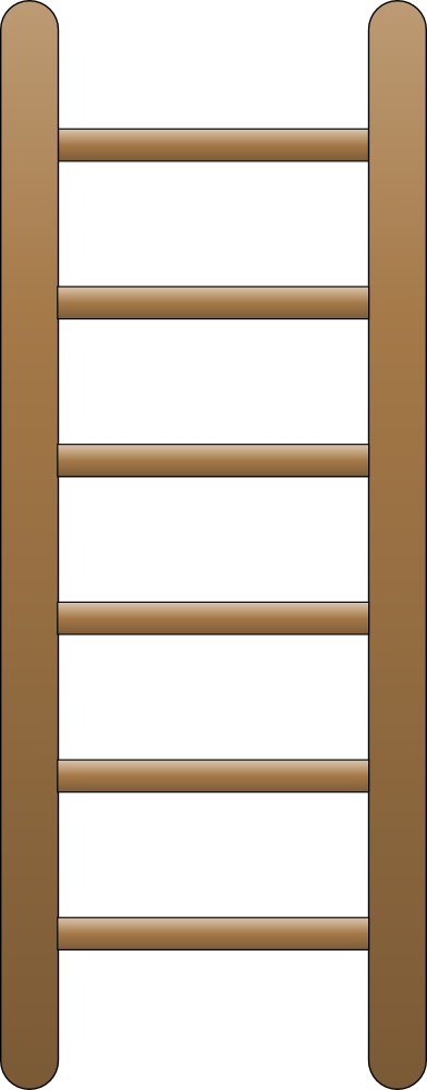 Onlinelabels Clip Art - Ladder Clip Art (392x1000)