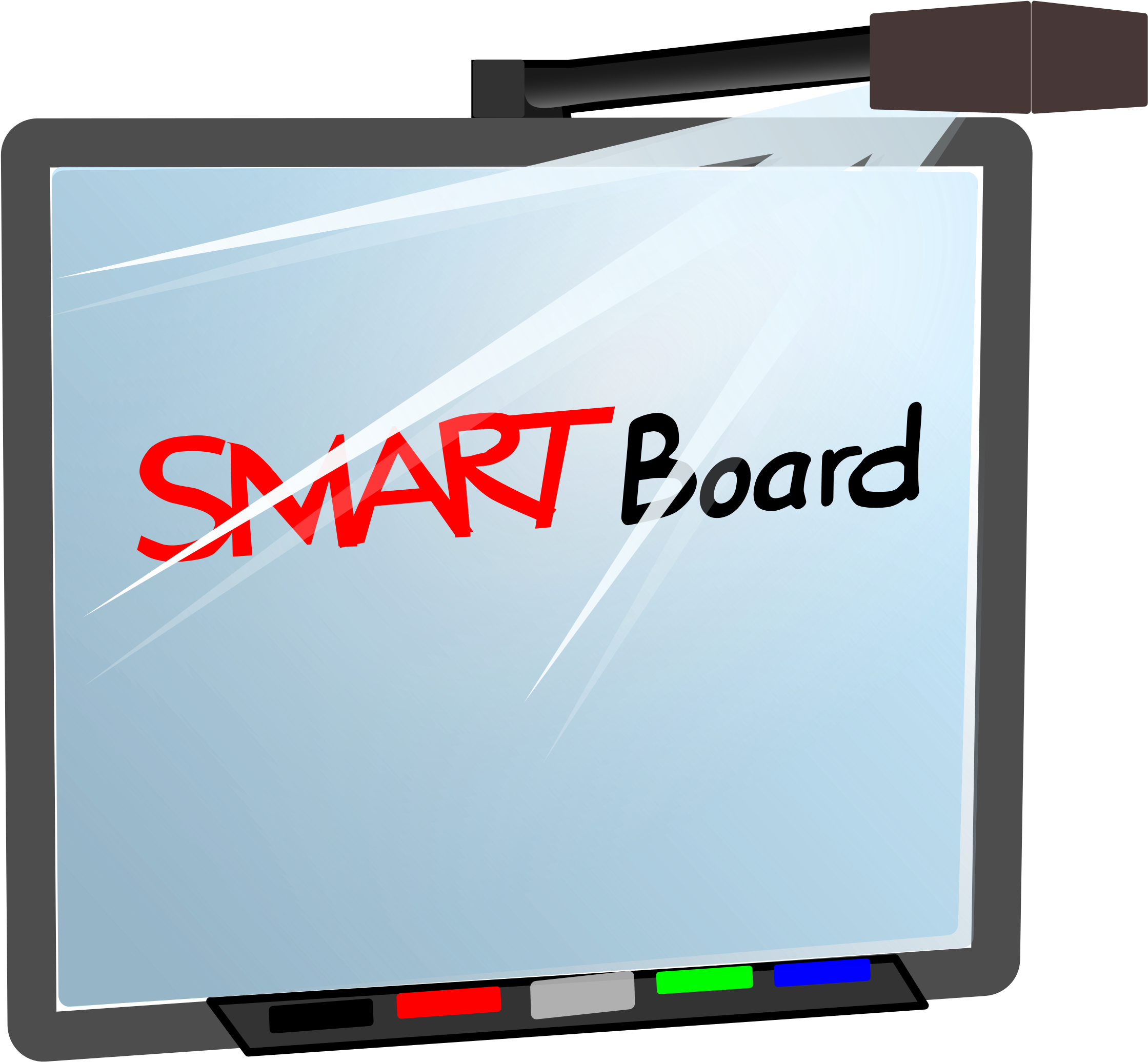 Interactive Clipart For Smartboard - Smart Board In School (2400x3394)