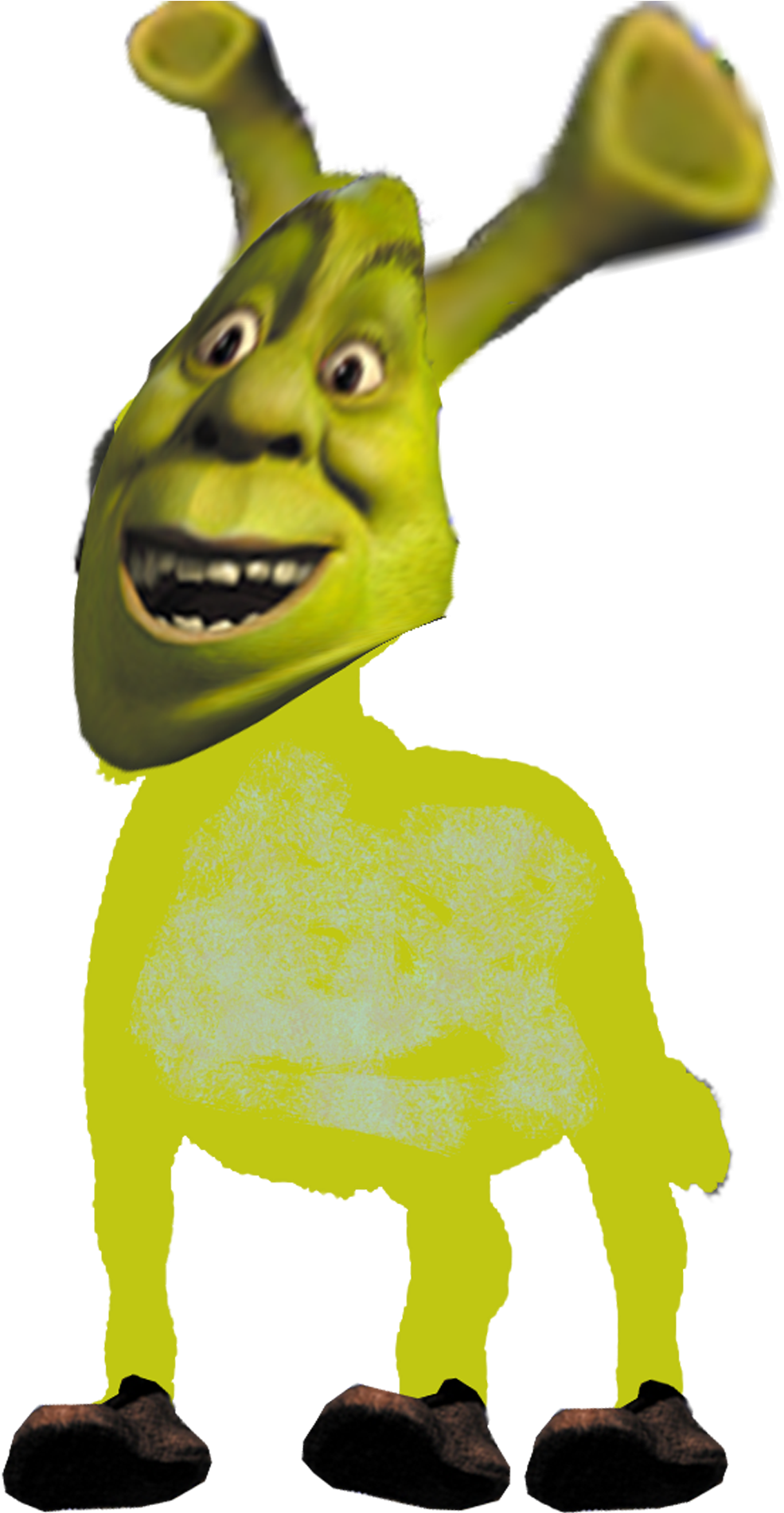 You Are Welcome, A Donkey Shrek - Donkey From Shrek Transparent (1078x1917)