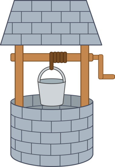 Well Clipart - Well Clipart (380x550)