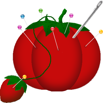 Need A Seamstress - Pin Cushion Clip Art (363x361)