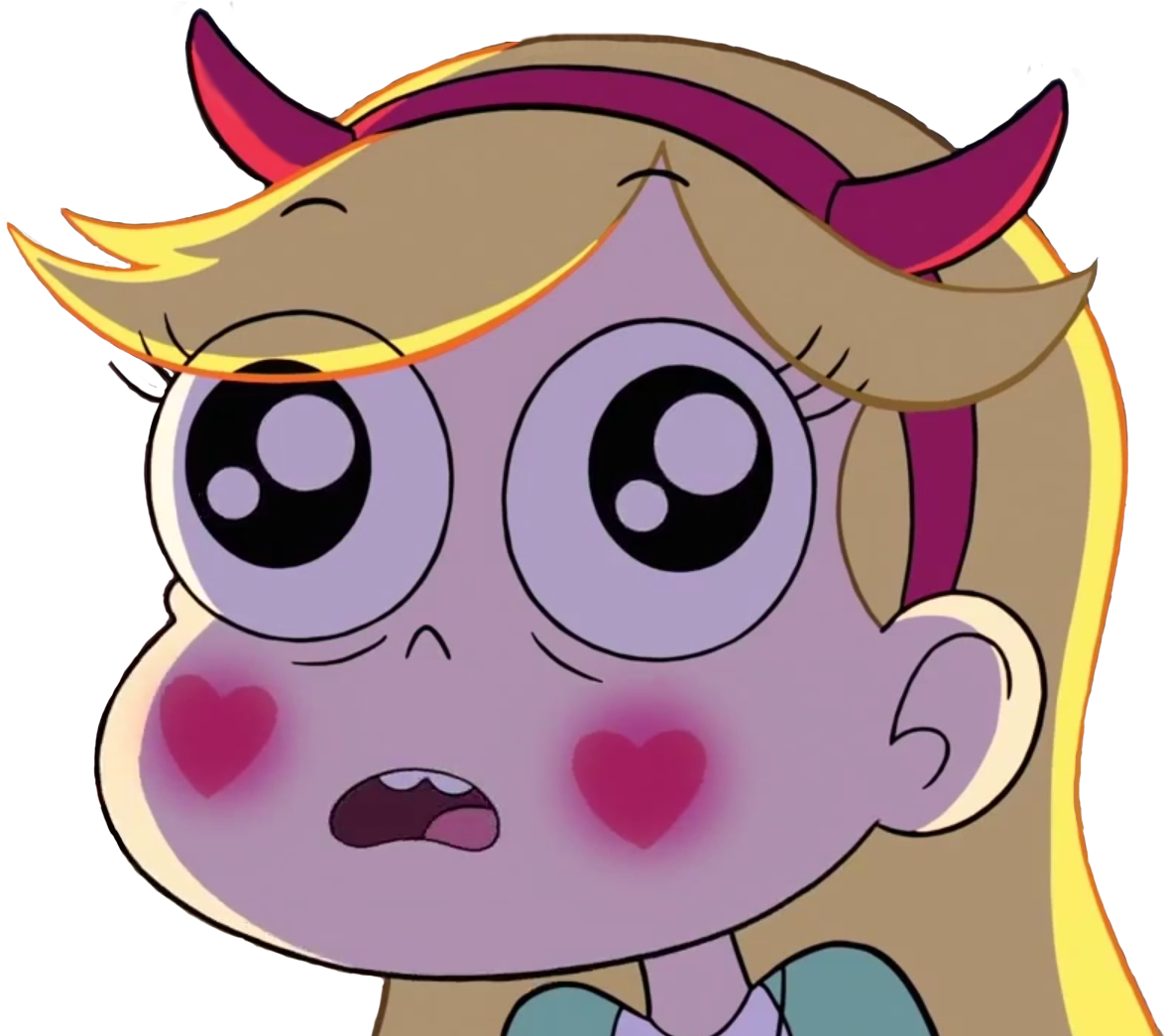 Fanworki Made A Cutout Of Star's "abs" Face Since I - Cartoon (1236x1044)