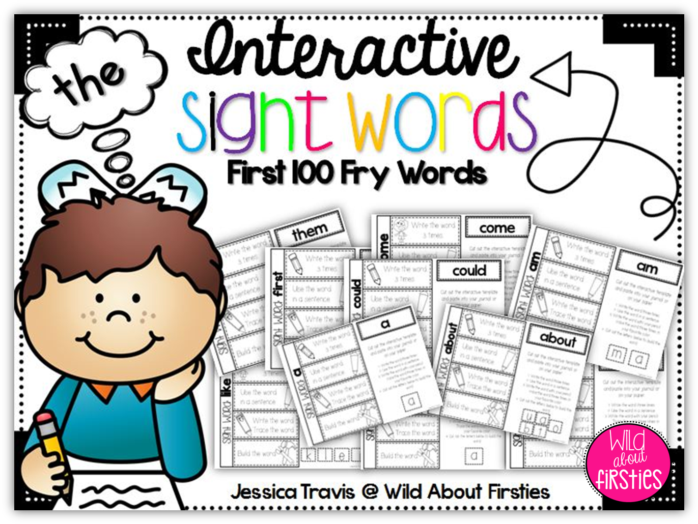 This Pack Includes An Interactive Page For Each Of - Cartoon (1382x1041)