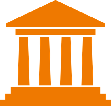Court House Government Capitol Historic Co - Symbol That Represents Government (355x340)