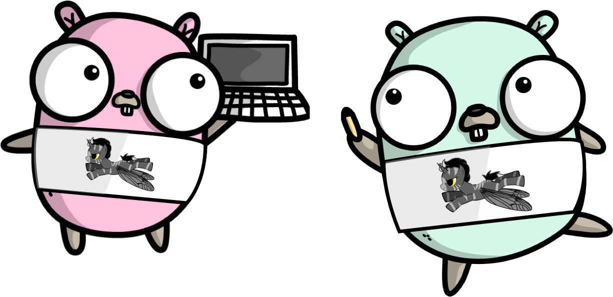 Gophers By Ashley Mcnamara, Ponies By Deirdré Straughan - Cartoon (1398x702)