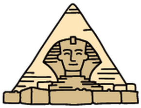 Landmarks - Sphinx - Clipart - Sphinx Clipart (400x399)