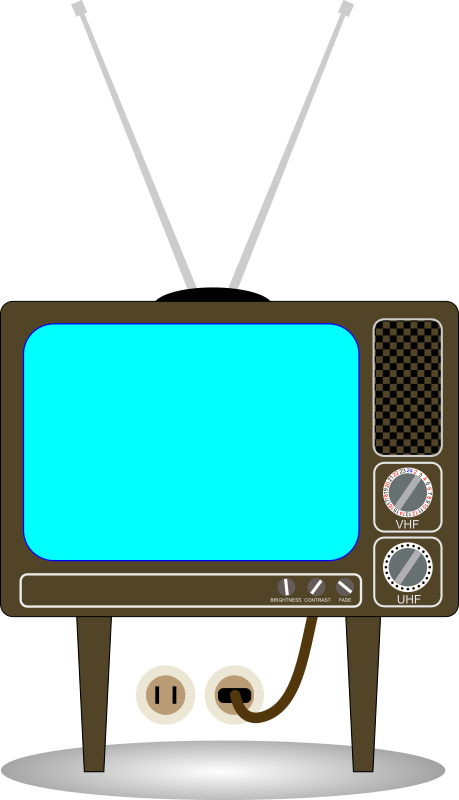 Free - Clipart Of A Tv (459x800)