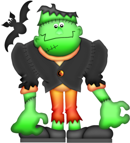 Frankenstein - Scary Halloween (500x500)