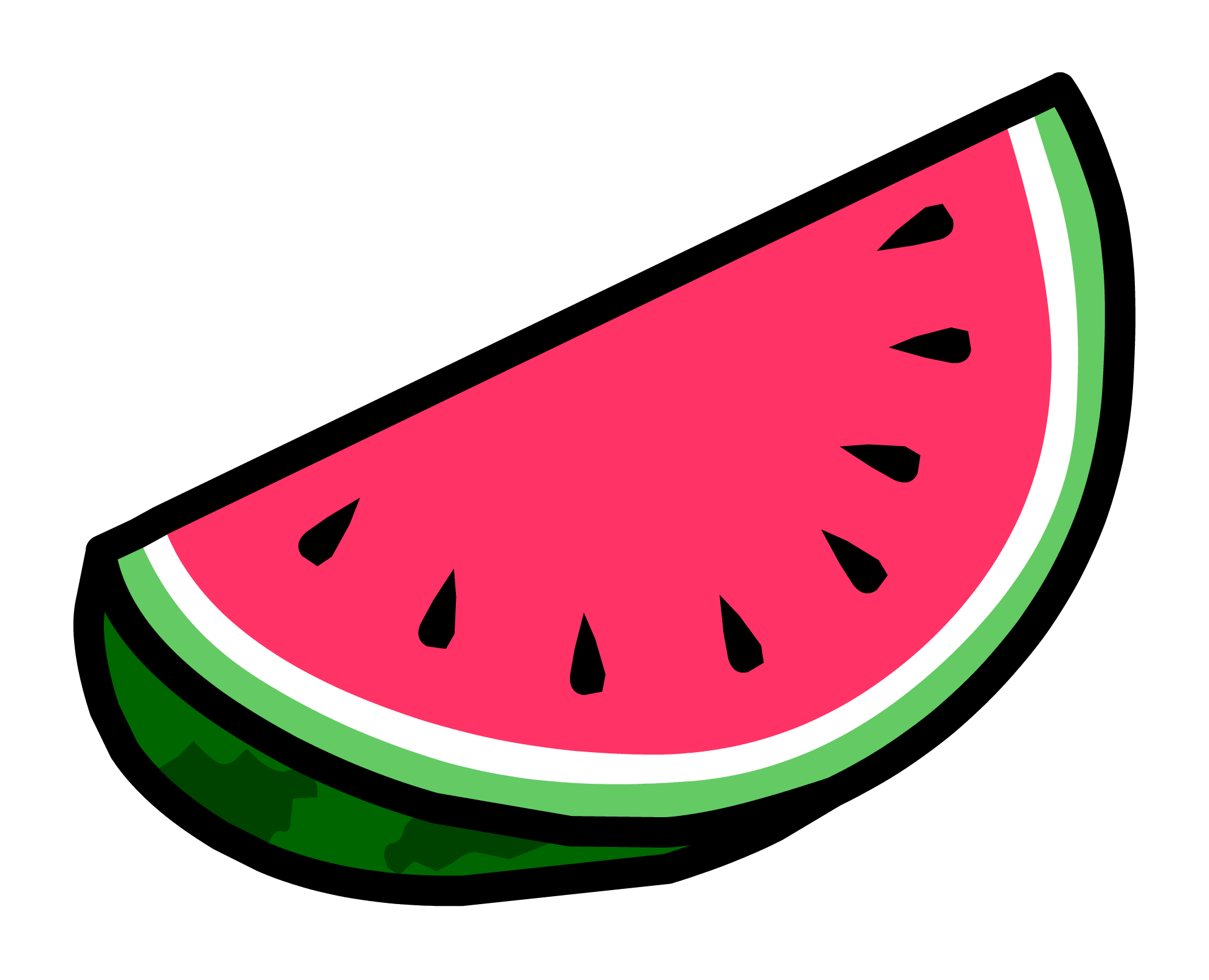 Watermelon Pin - Png - Png De Melancia (1989x1613)
