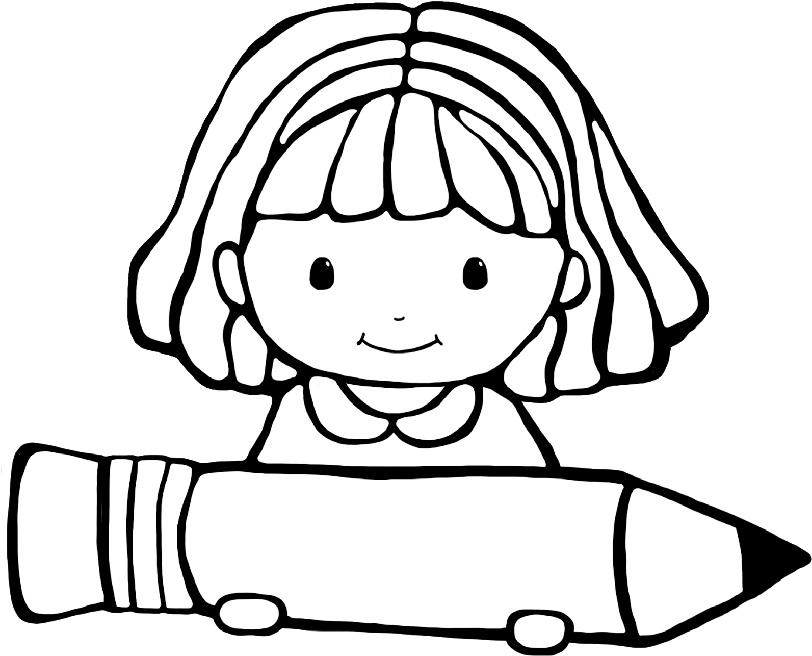 Poem Clip Art - Coloring Book (1600x1286)