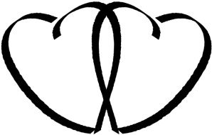 Heart Black And White Heart Clipart Black And White - Clipart Heart Balck And White (400x334)