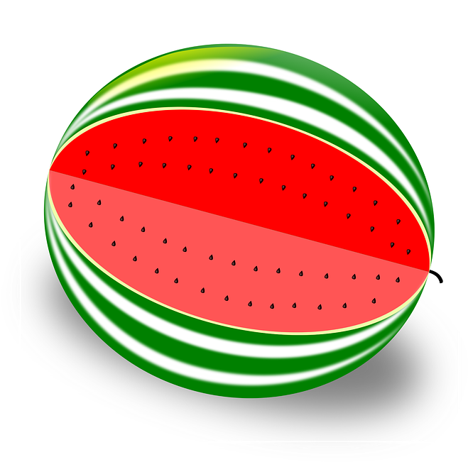 Watermelon Png 26, Buy Clip Art - Arbuz Rysunek (770x720)