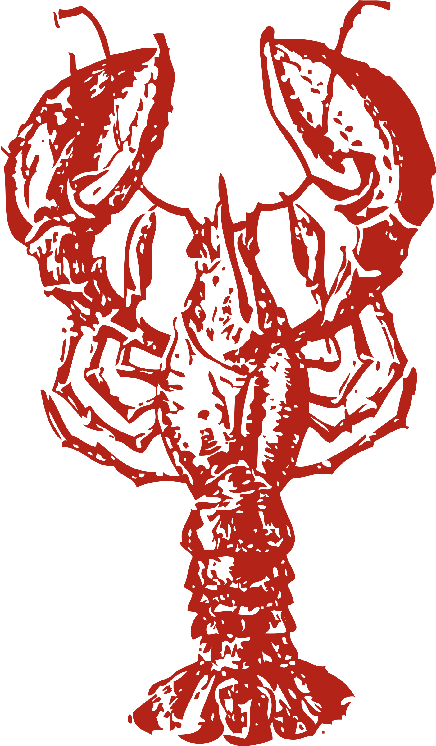 Crawfish Clipart Vintage - Lobster Bake Clipart (2400x2400)