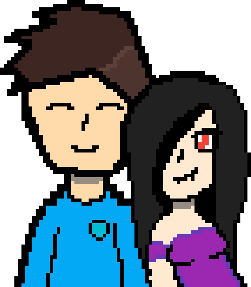 Couple Collab For Pat Jen Cloud Schottish - Cartoon (1200x1200)