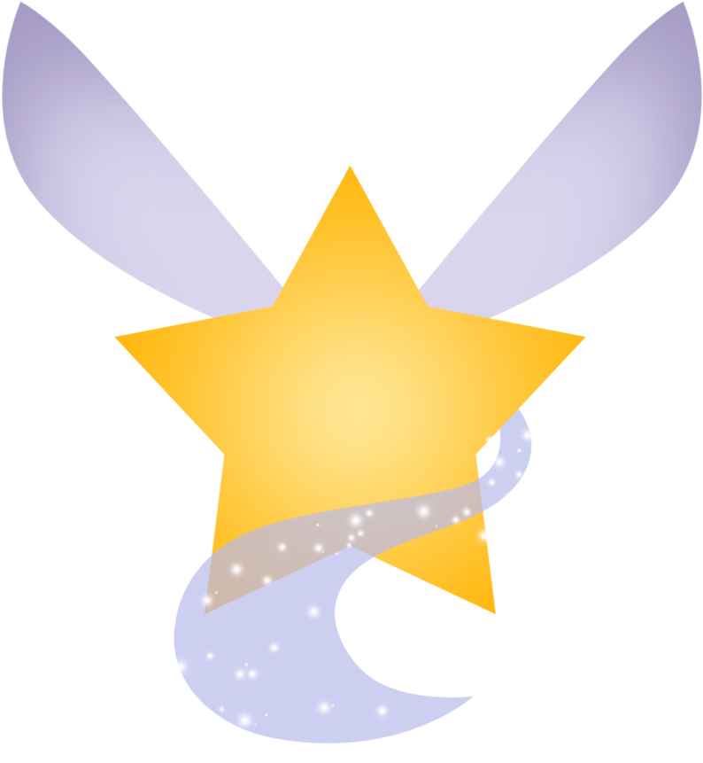 Midnight Fairytale's Cutie Mark By Fuyusfox - Mlp Fairy Cutie Mark (839x952)