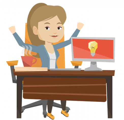 Customer Service Scenarios - Customer Service Office Clipart Transparent (770x470)