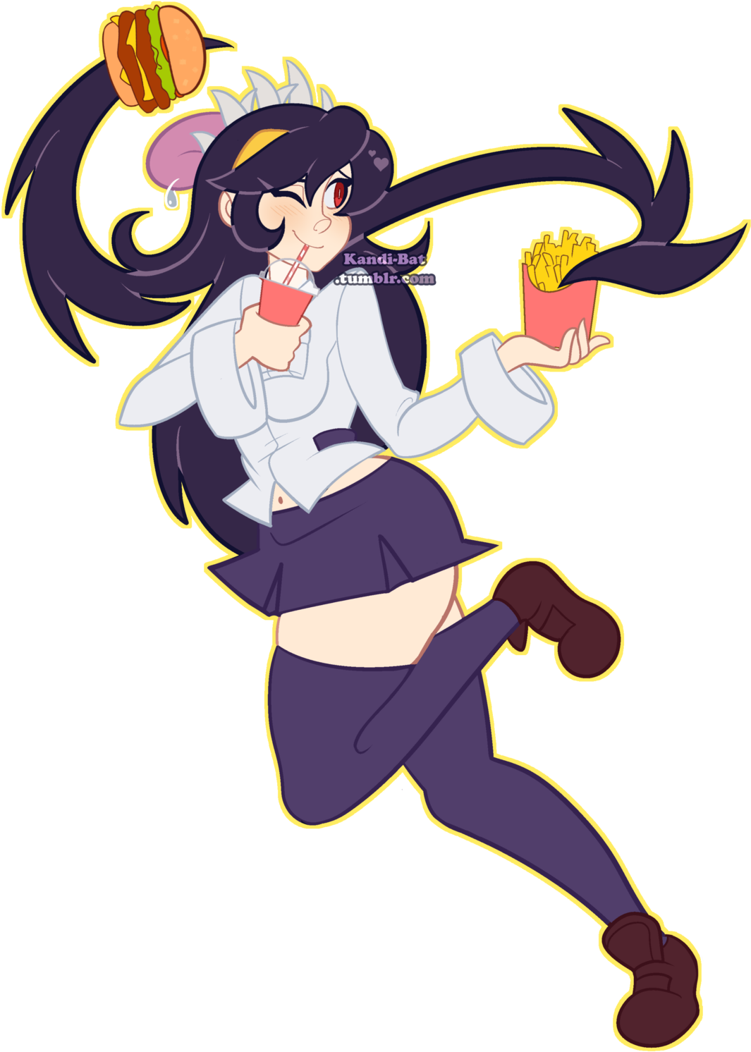 Pit Pat Kandibat - Skullgirls (1280x1600)