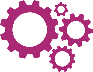 Umbrellex® Behavioral Health Services Dedicated To - Gears Clipart (392x318)