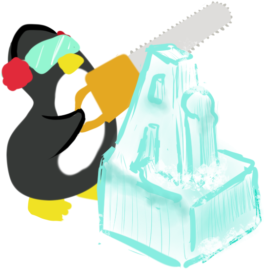 Pat The Penguin Is A Mascot I Created For Ai Minnesota's - Cartoon (612x792)