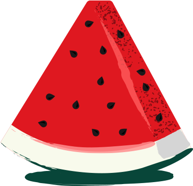 Transparent Png Watermelon - Watermelon Slic3 (1200x628)