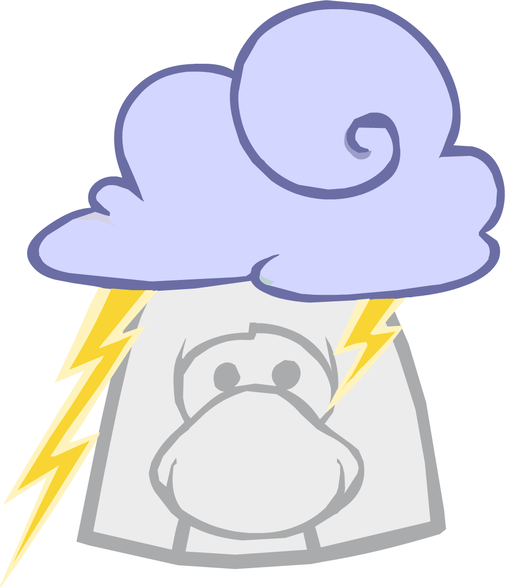 The Thundercloud Icon - Princess Leia Buns Transparent (989x1153)