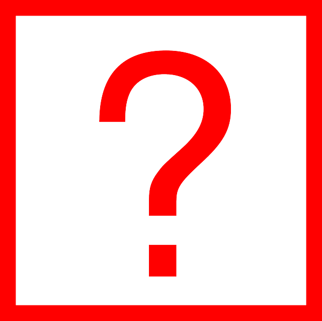 Question, Question Mark, Interrogation Mark - Gambar Tanda Tanya Merah (640x637)
