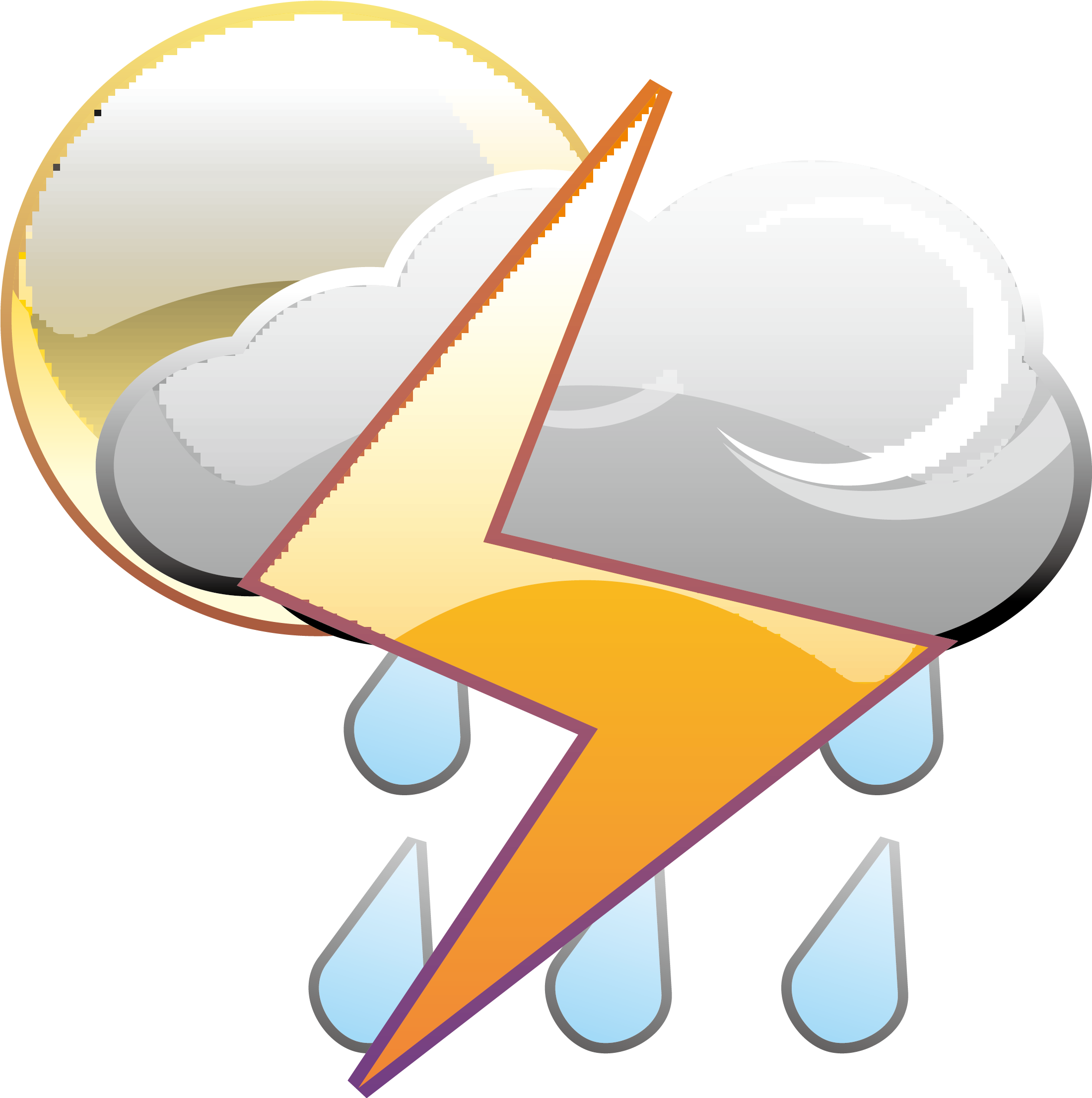 Lightning Thunder Rain - Lightning Thunder Rain (2199x2400)