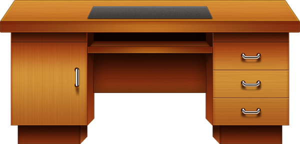 Computer Table Png (600x288)