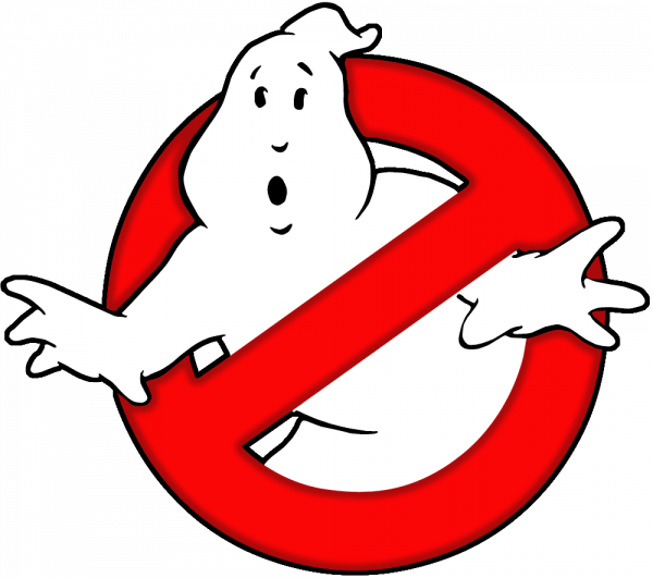 Ghostbusters Logo Png Format - Ghost Busters Ghostbusters 80's Vintage Edible (600x531)