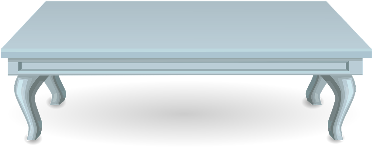 Coffee Table Clipart - Living Room Table Clipart (1280x640)